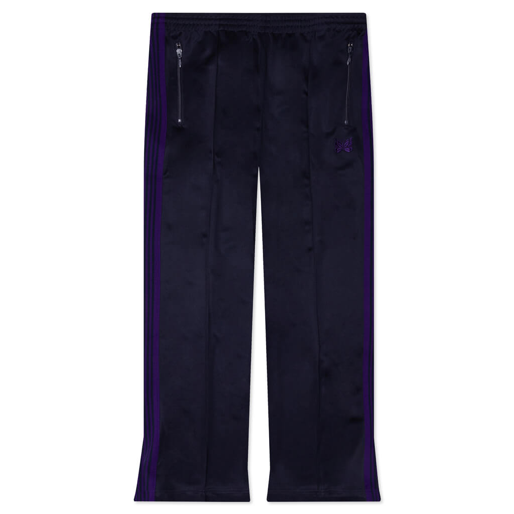 Boot-Cut Track Pant Poly Smooth - Navy