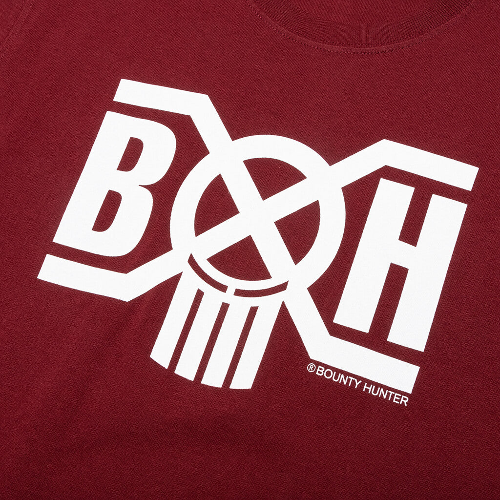 BxH Logo Heavy Weight Tee - Burgundy, , large image number null