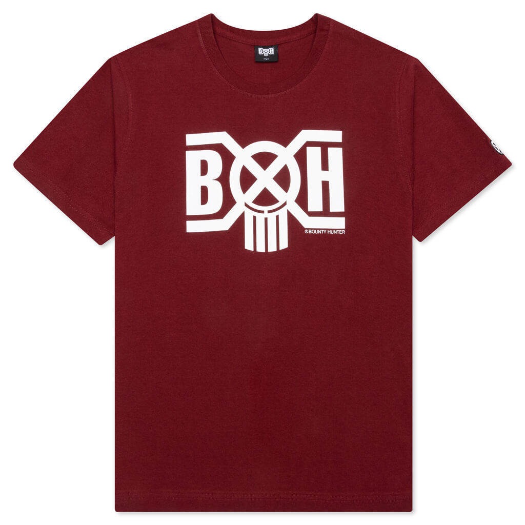 BxH Logo Heavy Weight Tee - Burgundy
