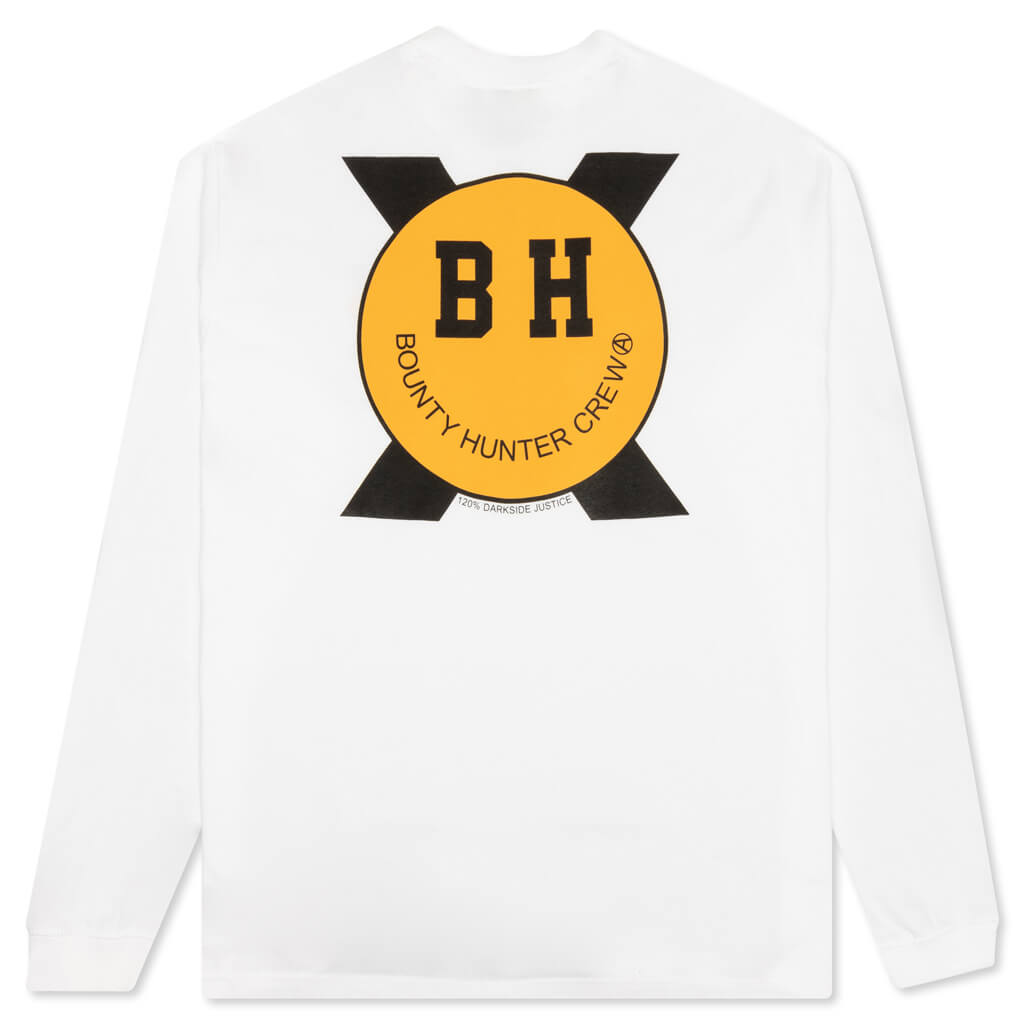 Niko L/S Tee - White/Black/Yellow