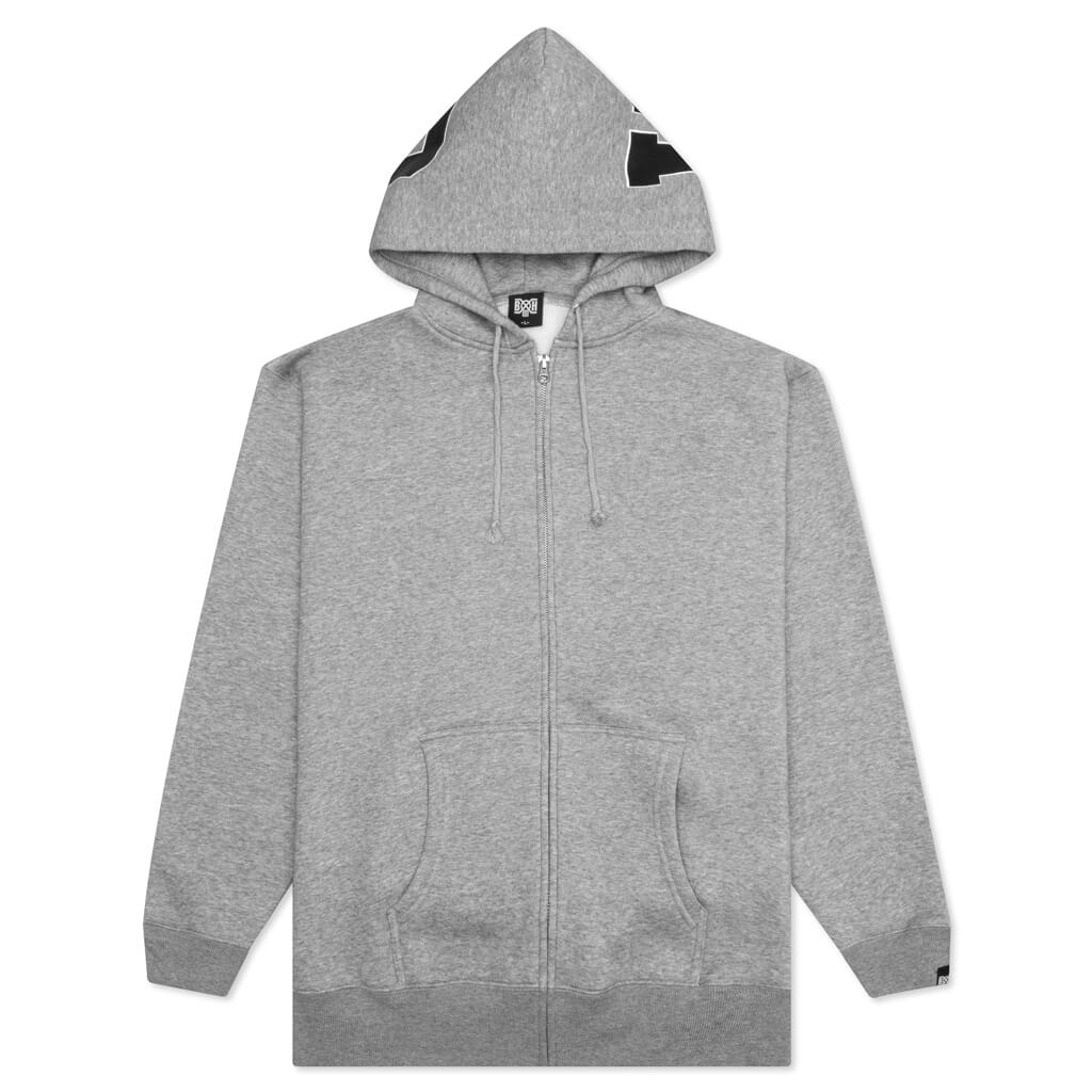 College Zip-Up - Grey