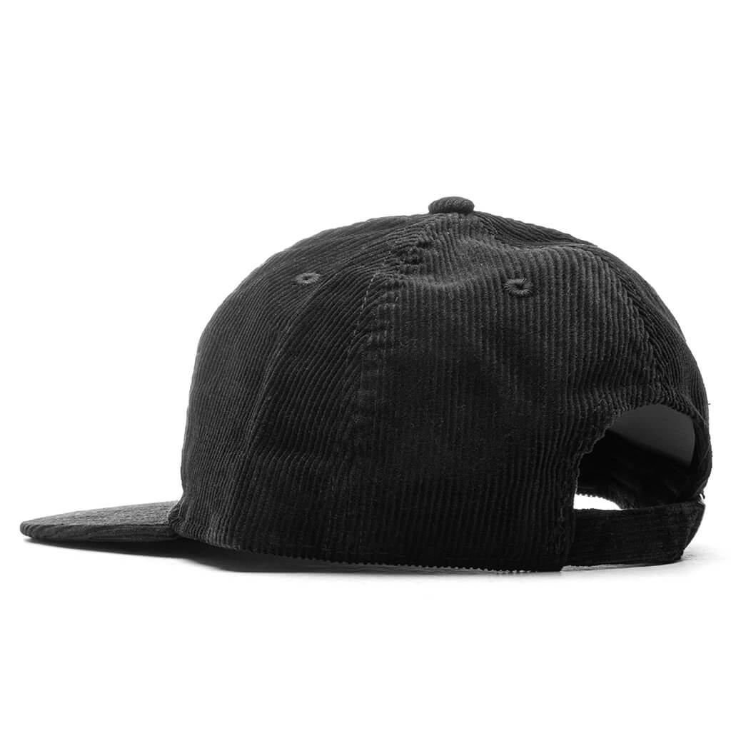 Corduroy Logo Cap - Black, , large image number null