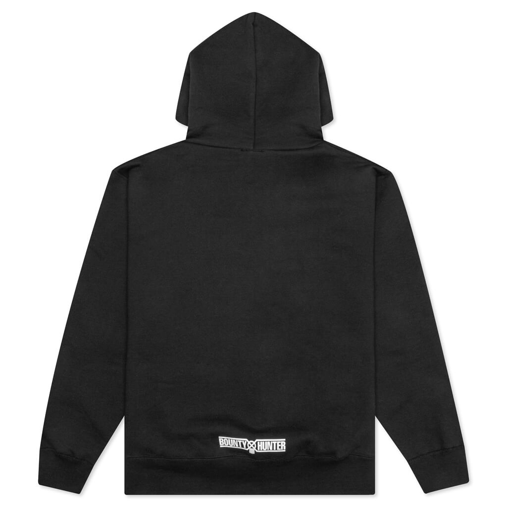 Logo Heavy Weight Pull Over - Black