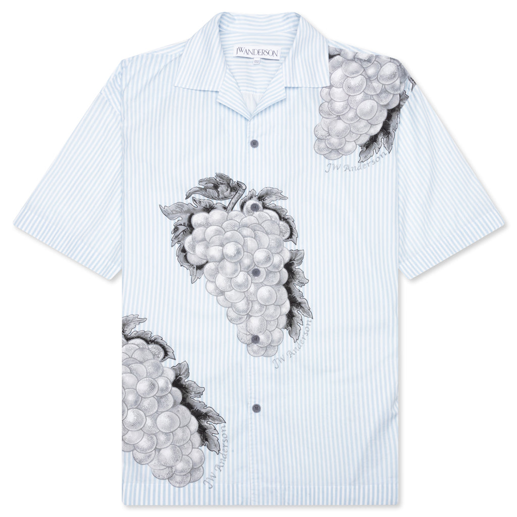 Boxy Fit S/S Shirt - Light Blue