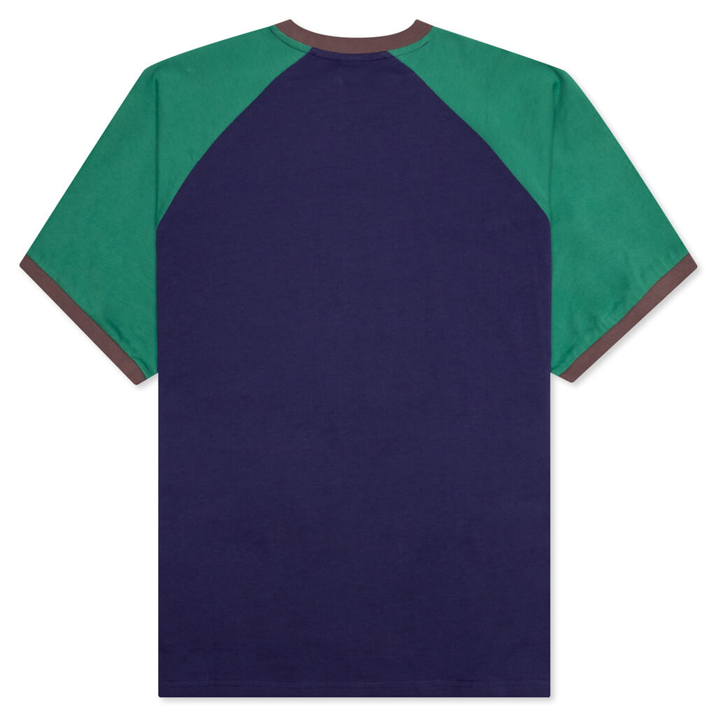 Field Raglan T-Shirt - Navy