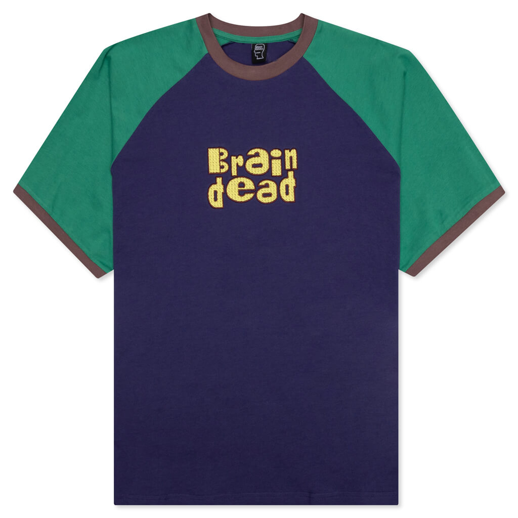 Field Raglan T-Shirt - Navy