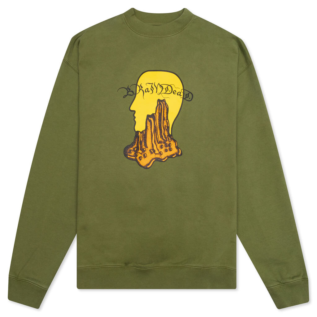 Mount Slime Crewneck - Olive