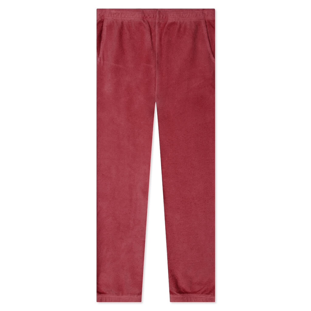 Reverse Fleece Sweatpant - Burgundy