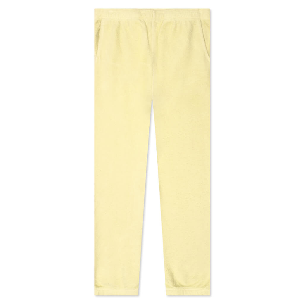 Reverse Fleece Sweatpant - Yellow