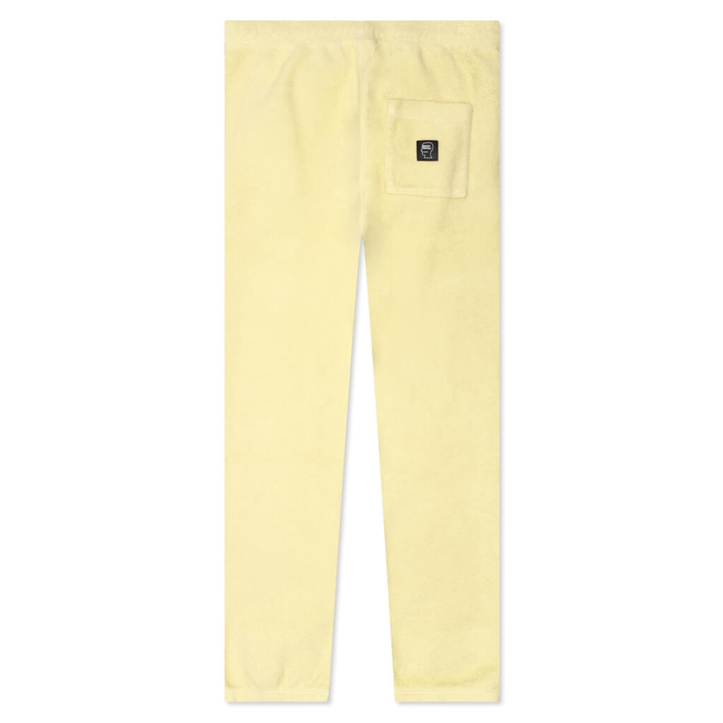 Reverse Fleece Sweatpant - Yellow