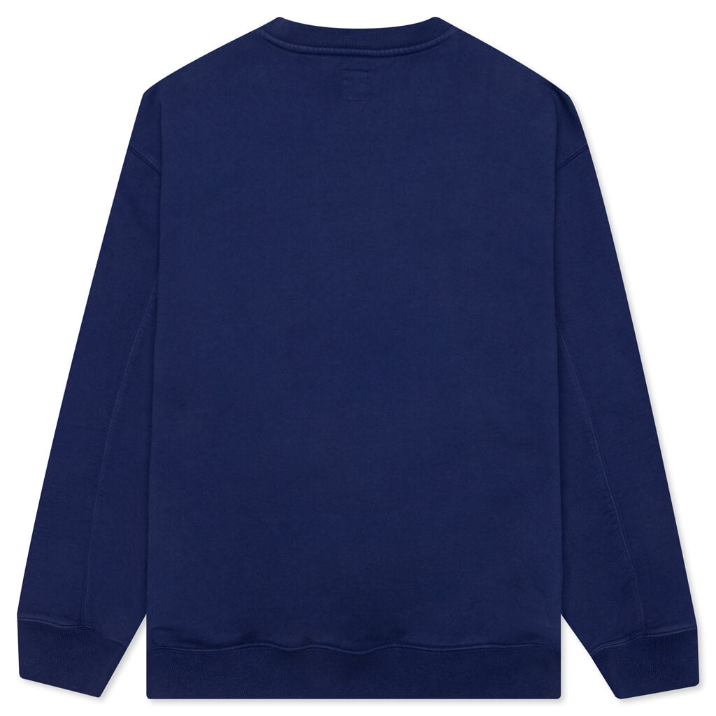 Saturated Voids Crewneck - Vintage Wash Blue