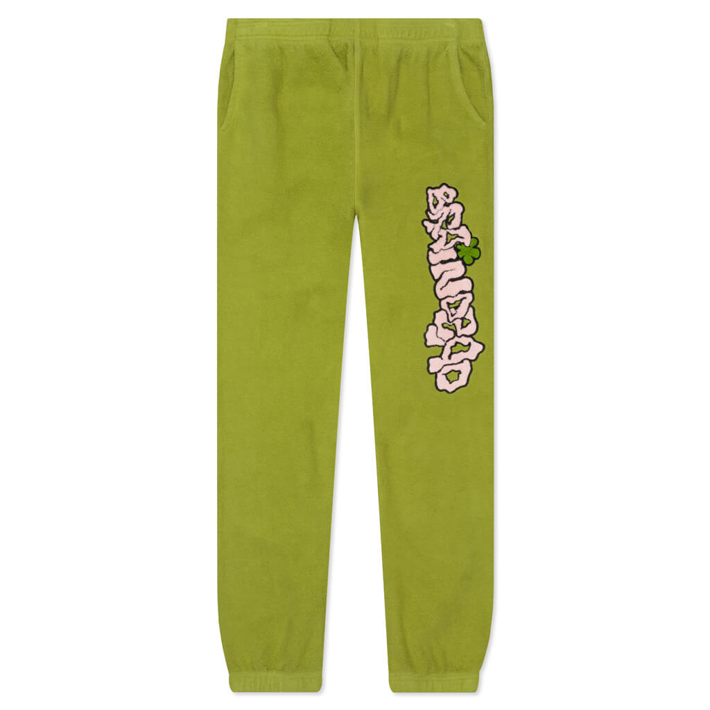 Slime Reverse Fleece Sweatpant - Apple