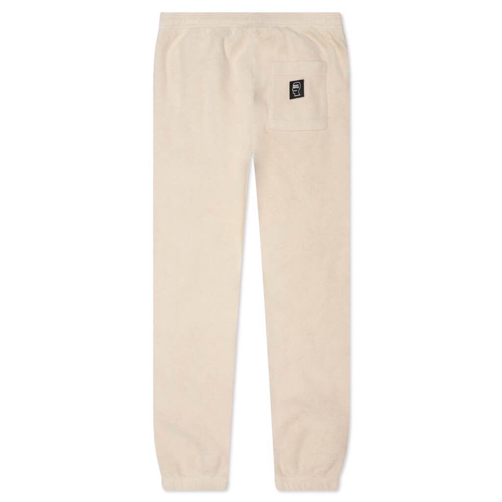 Slime Reverse Fleece Sweatpant - Natural