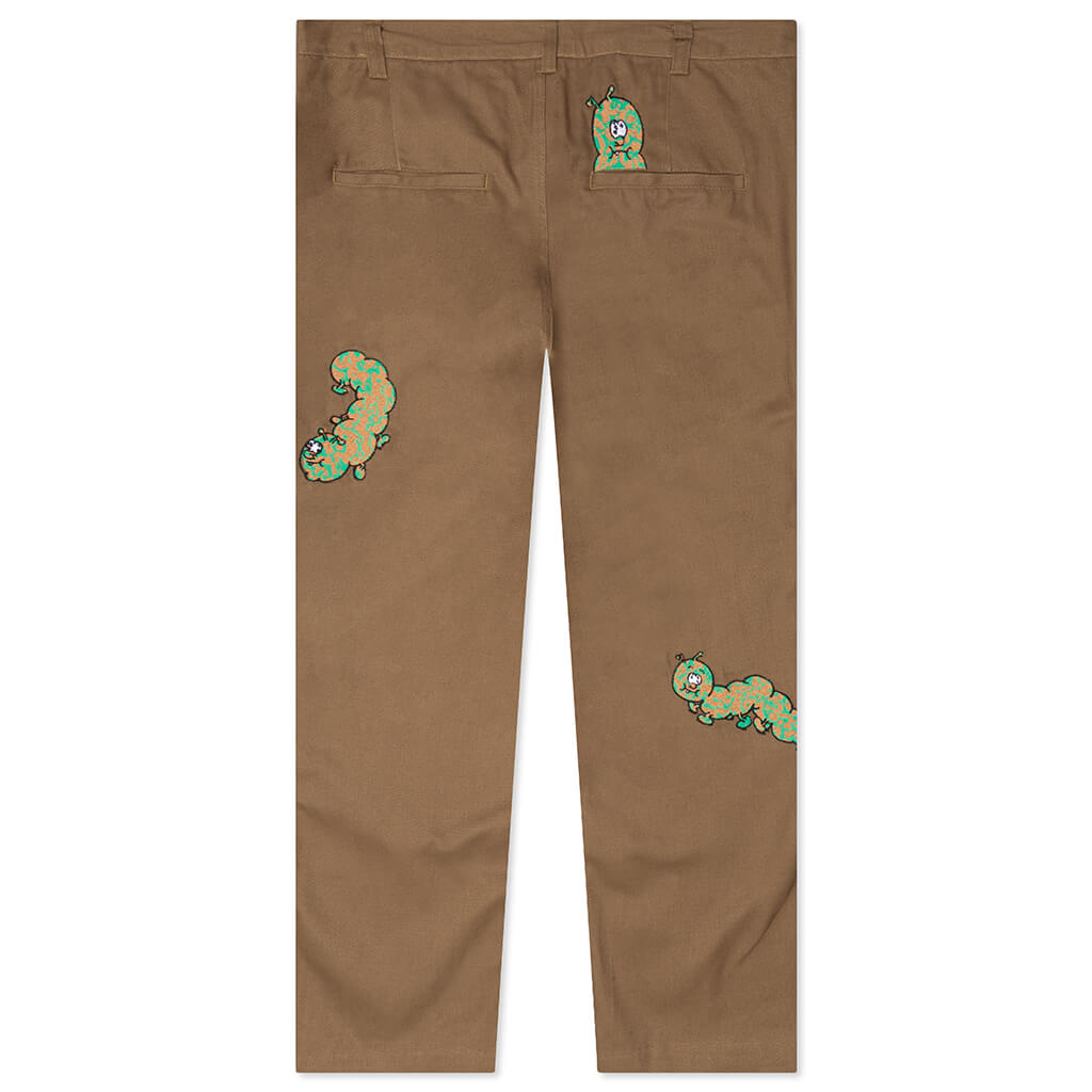 Worms Wide Leg Trouser - Brown