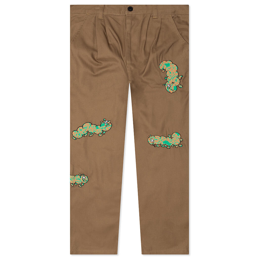Worms Wide Leg Trouser - Brown