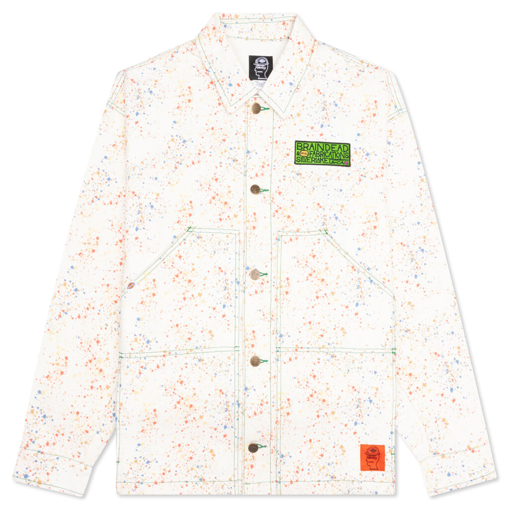 Brain Dead x Dickies Gardening Jacket - Whisper White, , large image number null