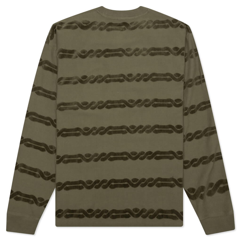 Braided Burnout L/S - Brown