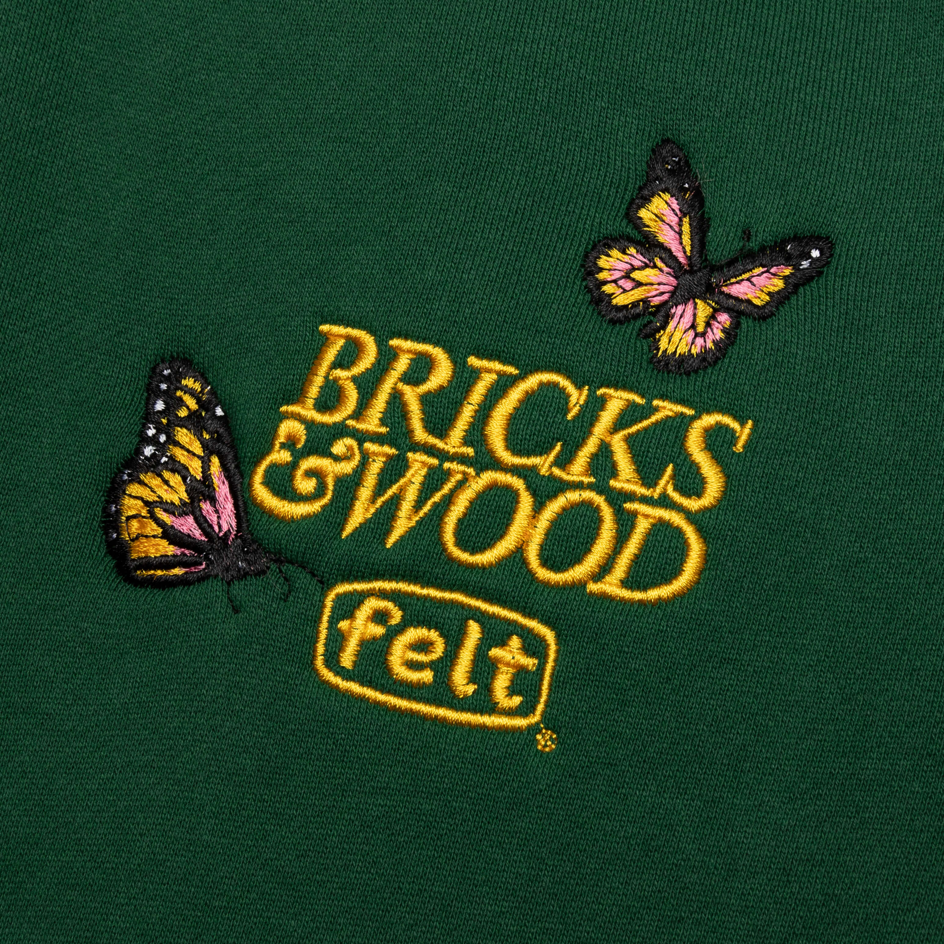 Felt x Bricks & Wood Butterfly Sweatpant - Forest Green, , large image number null