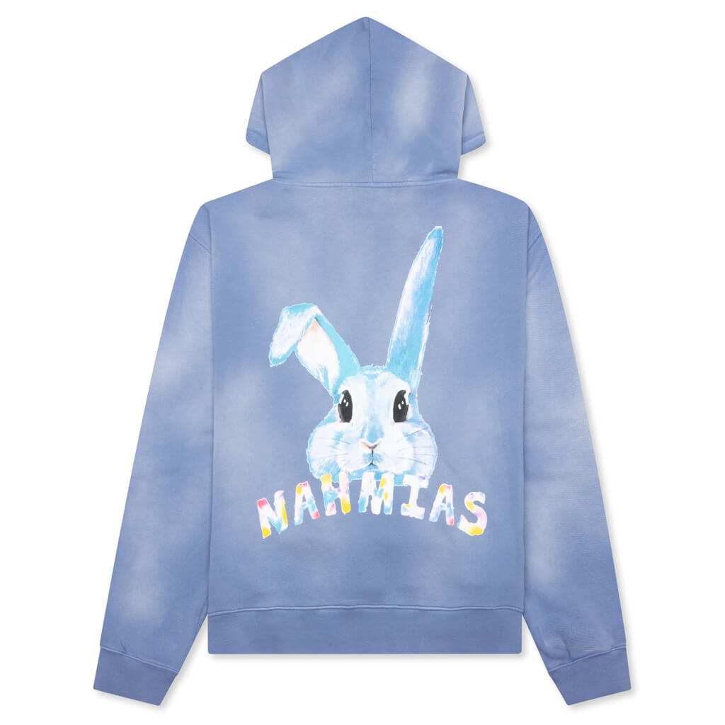 Bunny Hoodie - Dusty Blue Sun Fade, , large image number null