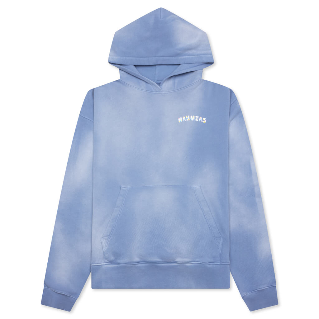 Bunny Hoodie - Dusty Blue Sun Fade