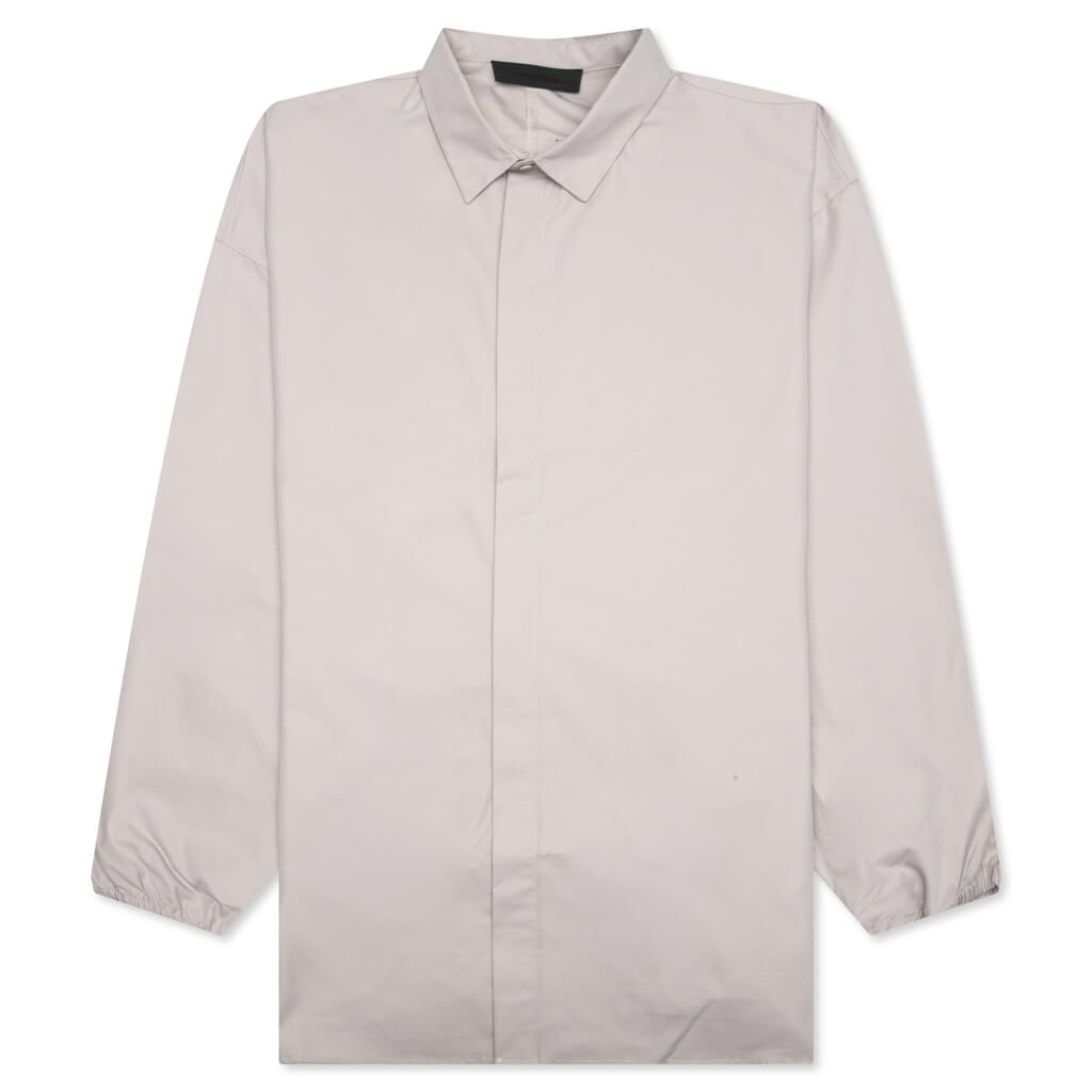Button Down Shirt - Silver Cloud