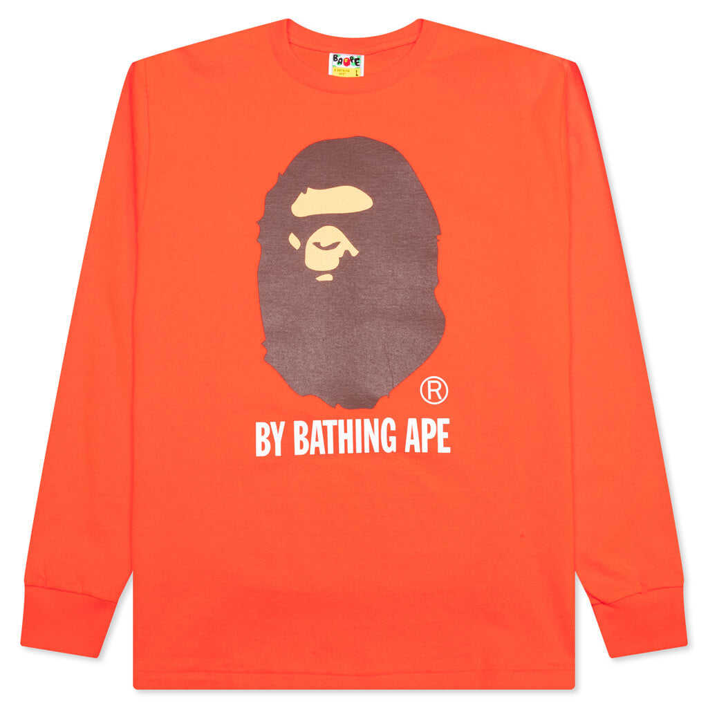 By Bathing Ape L/S Tee - Orange