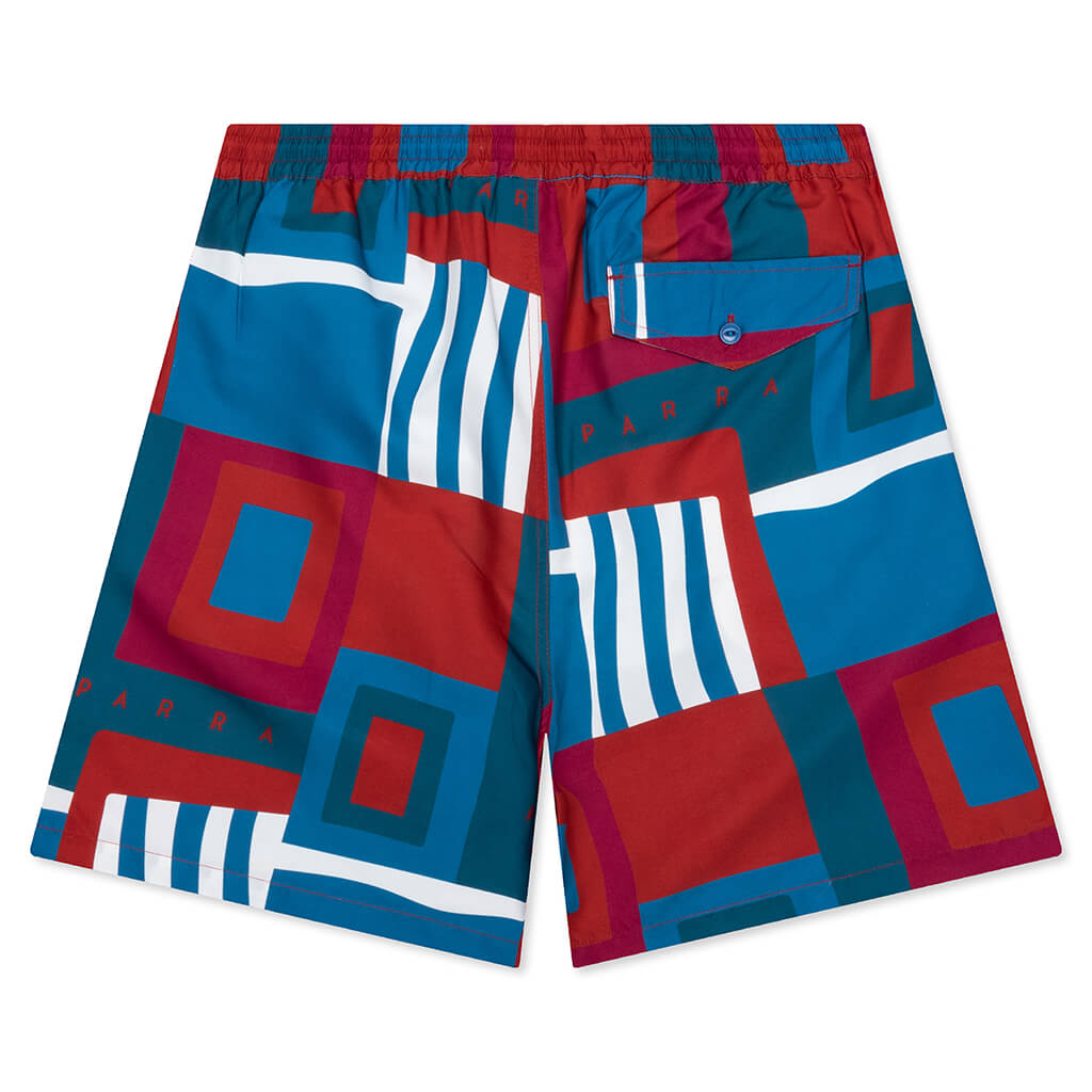 Hot Springs Pattern Swim Shorts - Multi