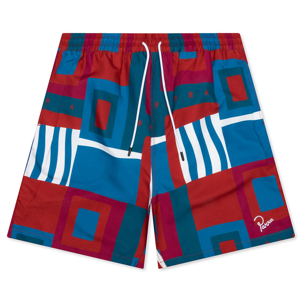 Hot Springs Pattern Swim Shorts - Multi