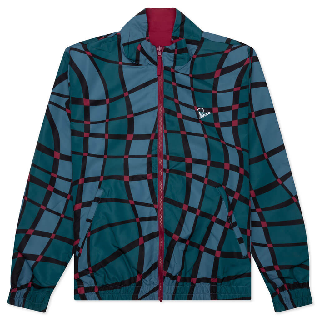 Squared Waves Pattern Track Top - Multi Check