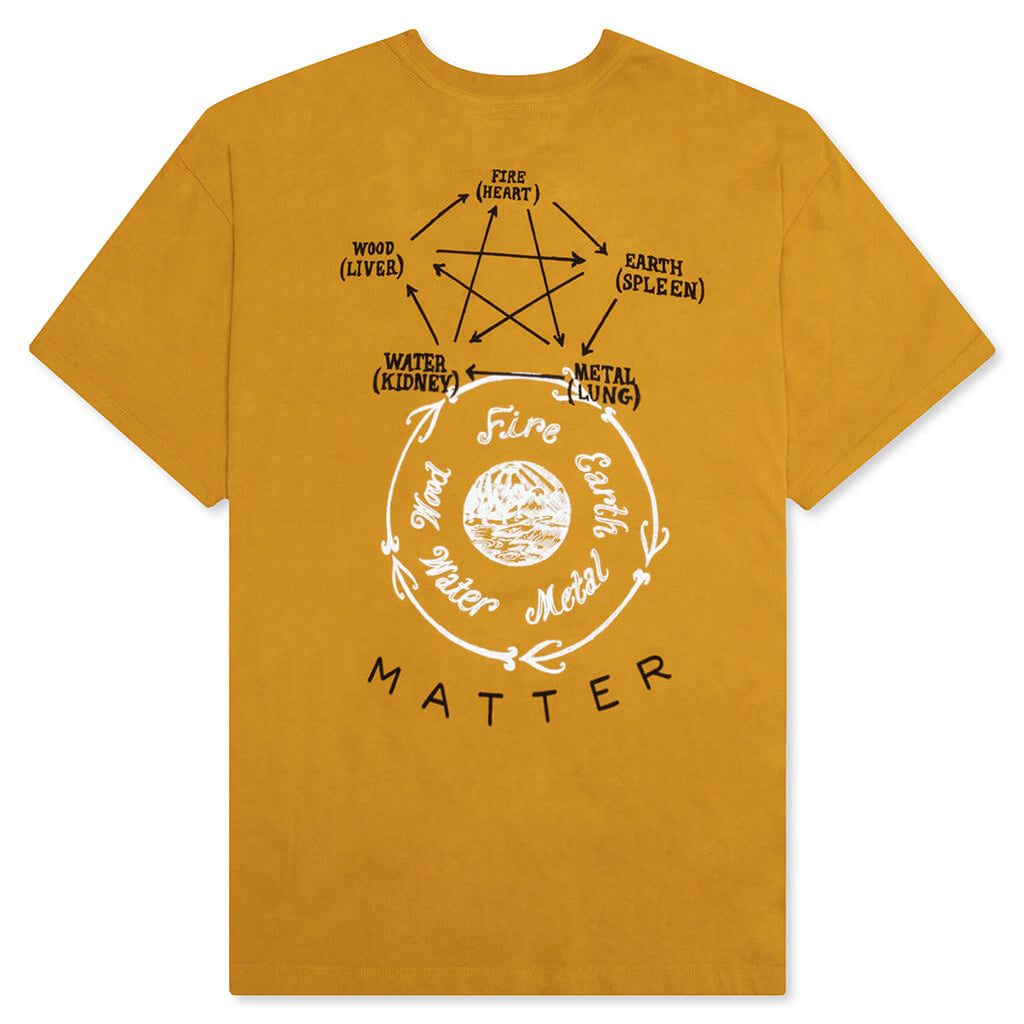 Elemental Healing T-Shirt - Mustard