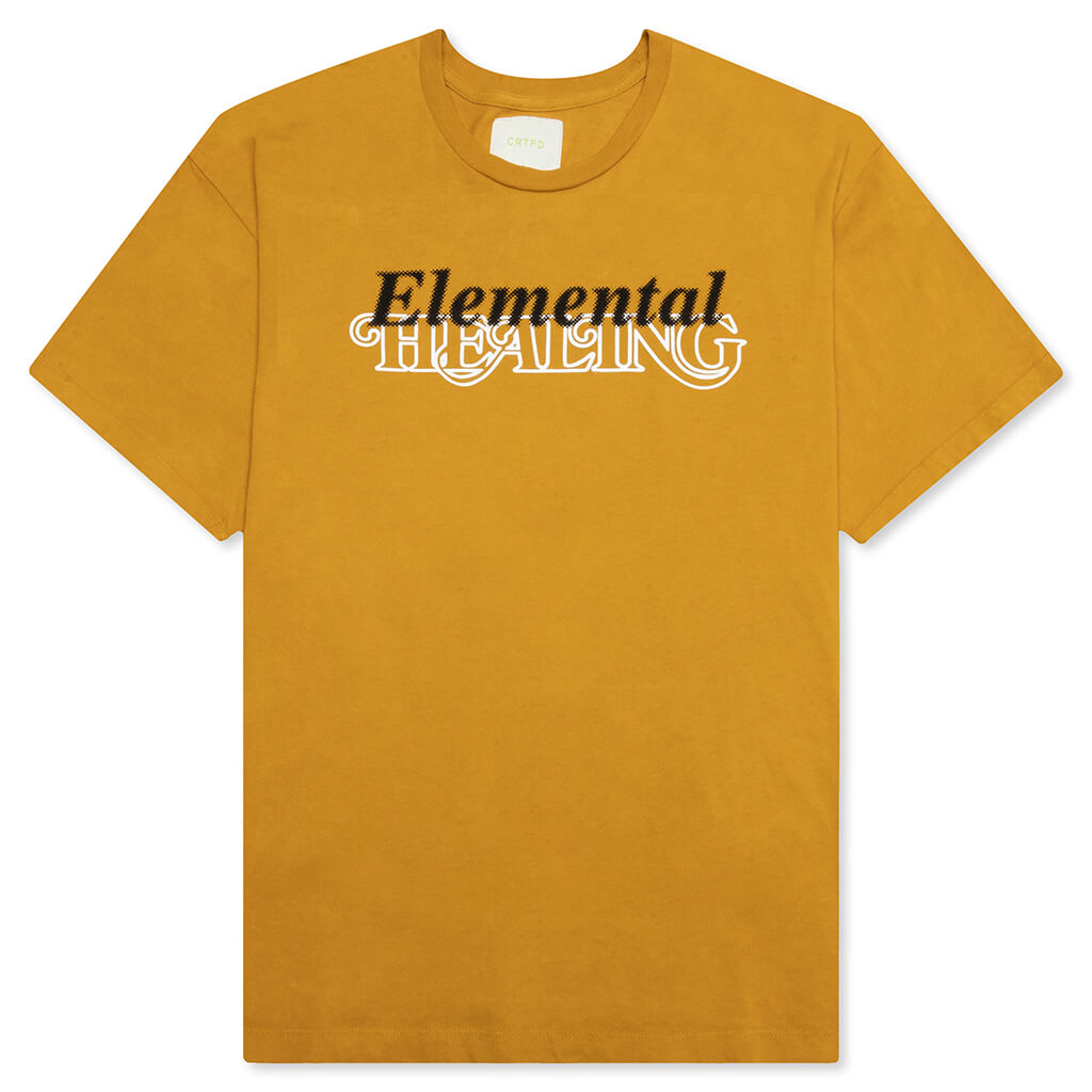 Elemental Healing T-Shirt - Mustard