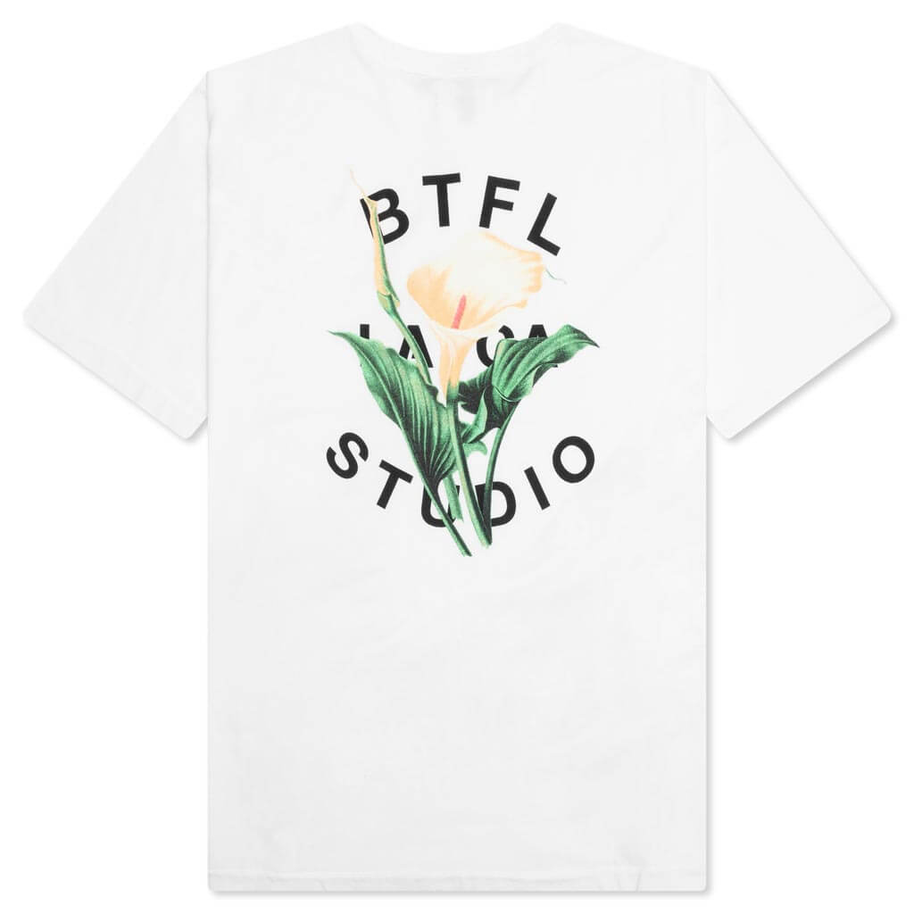 Calla Lily Tee - White