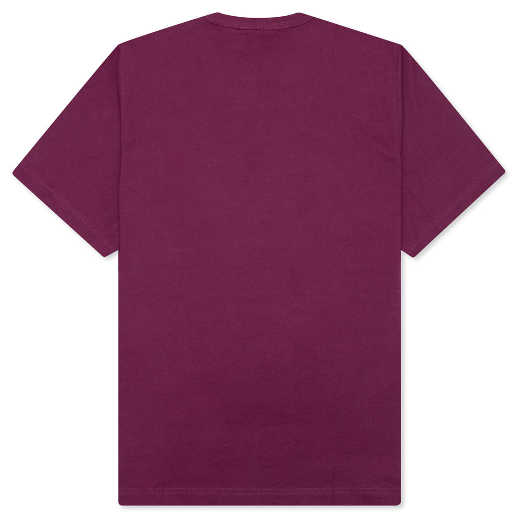 Scribble Logo Tee - Raspberry, , large image number null