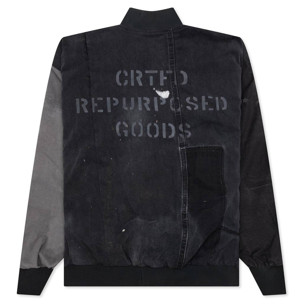 Carhartt Upcycled Bomber Jacket - Black, , large image number null