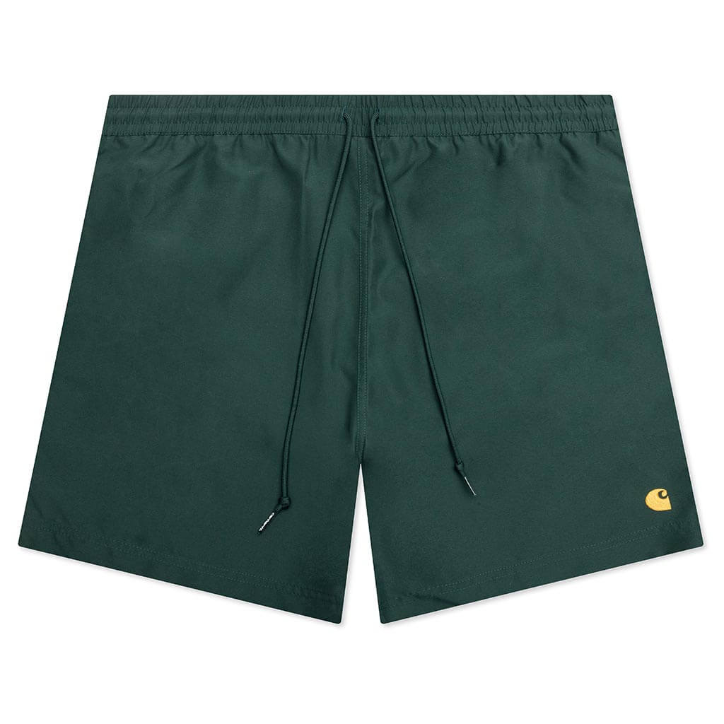 Chase Swim Trunks - Discovery Green/Gold, , large image number null