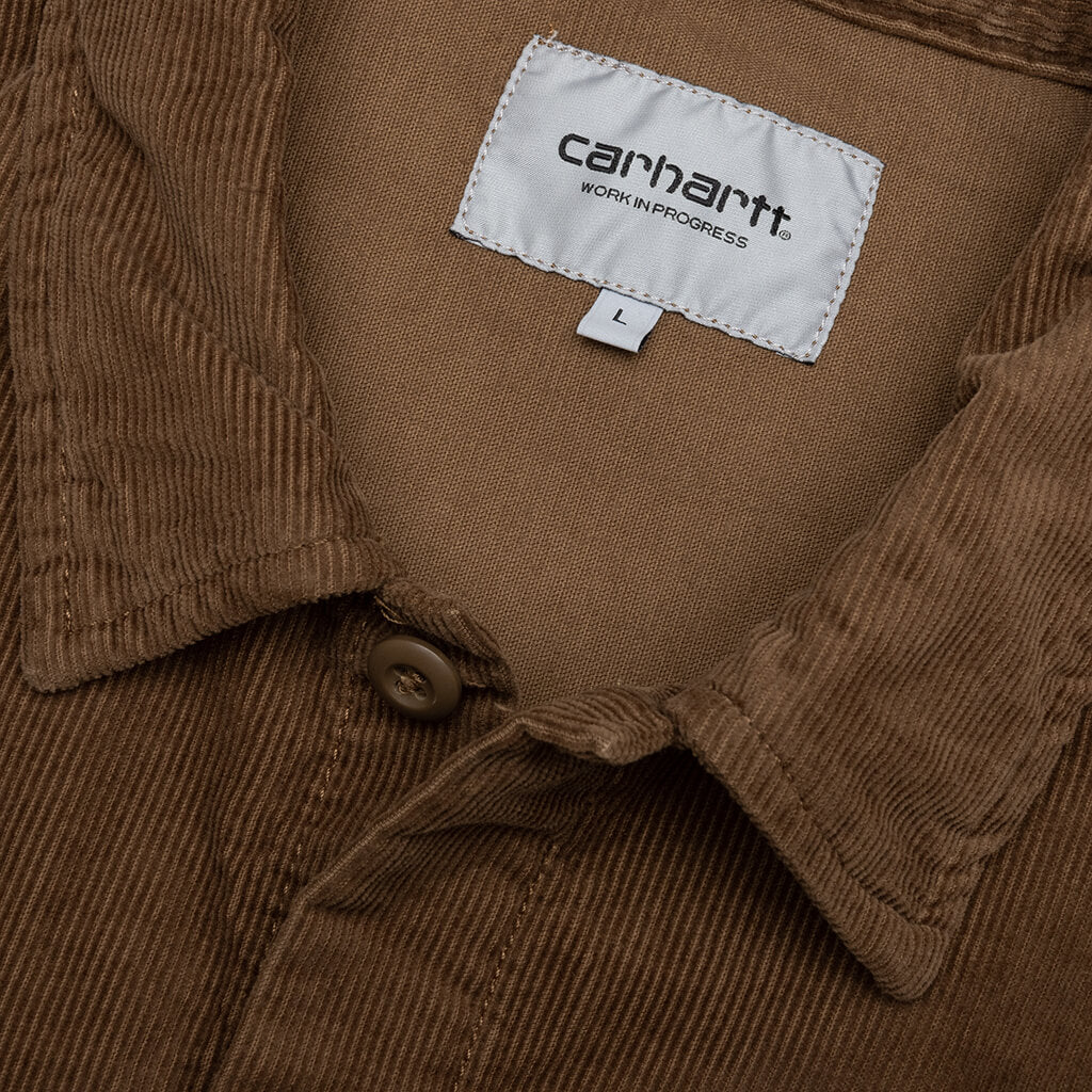 Dixon Shirt Jacket Rinsed - Hamilton Brown, , large image number null