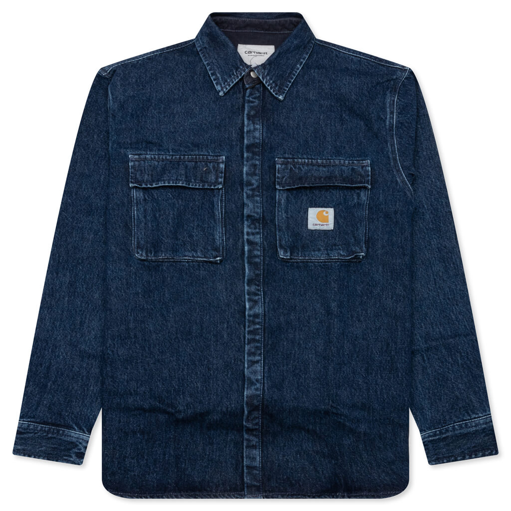 Monterey Shirt Jacket - Blue Stone Washed