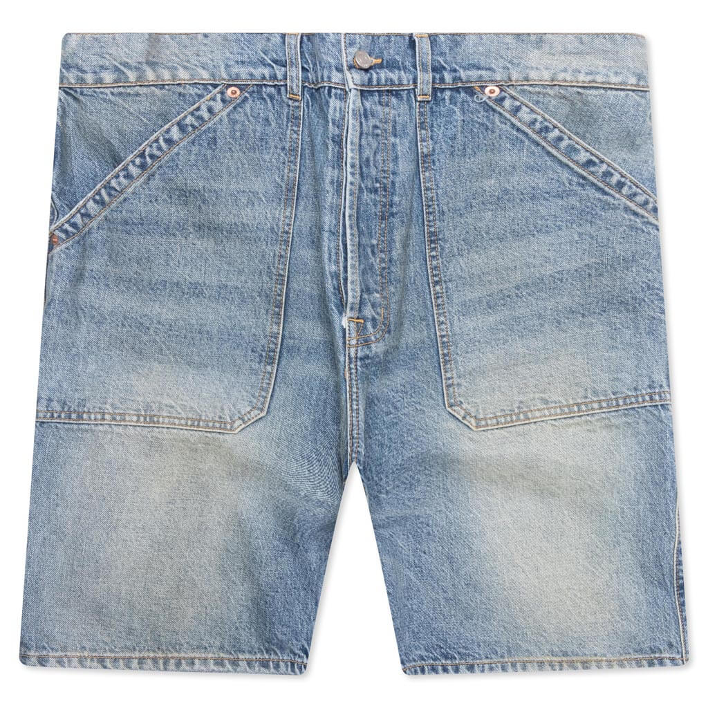 Carpenter Shorts - Indigo Wash, , large image number null