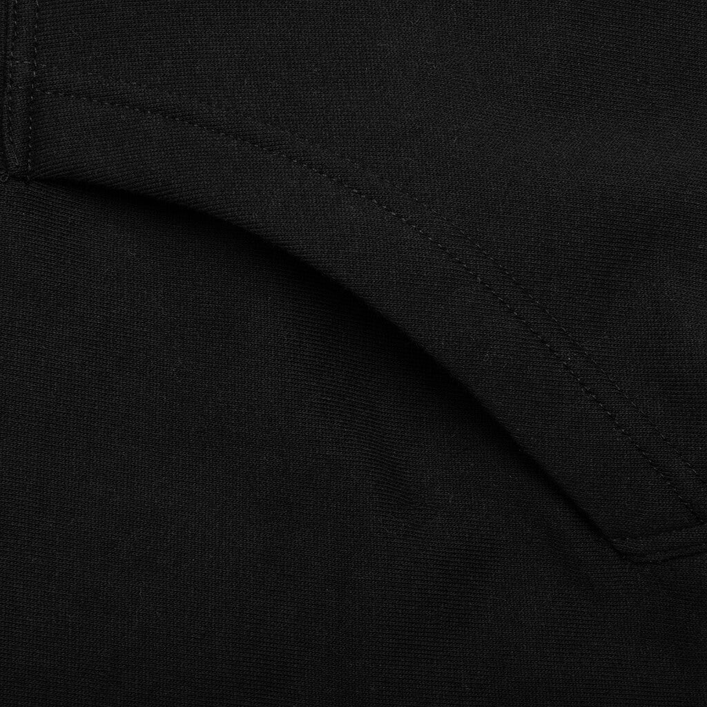 Carrots By Anwar Carrots Carrot Yang Zip Hoodie - Black, , large image number null