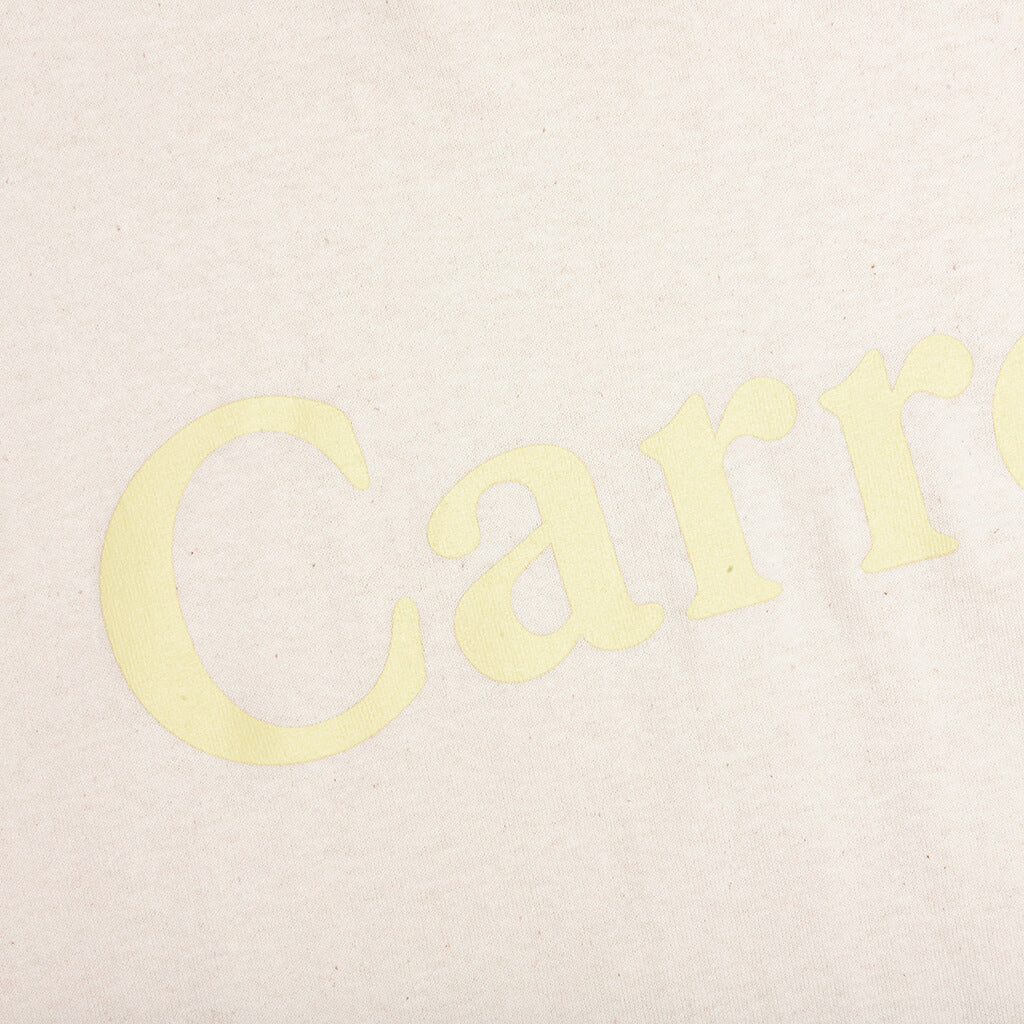 Carrots By Anwar Carrots Wordmark T-Shirt - Cream, , large image number null