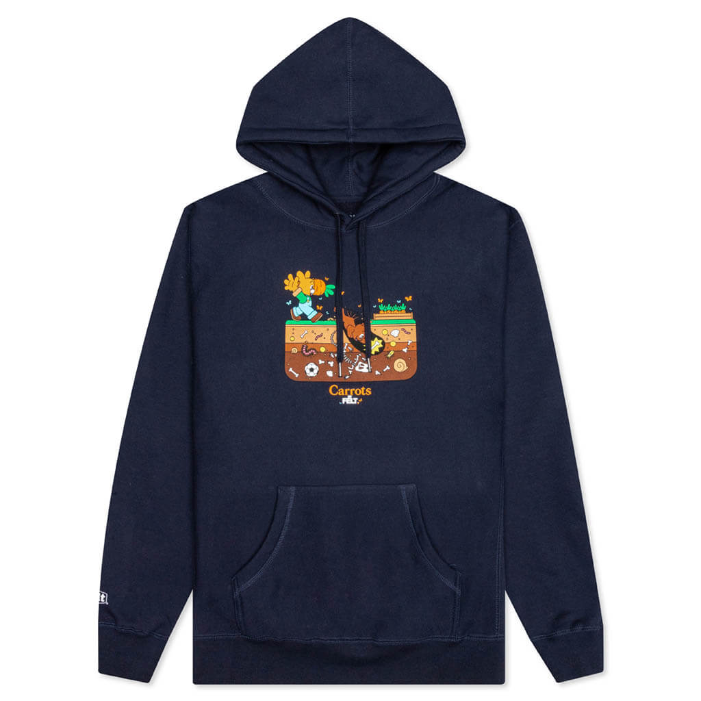 Carrots by Backyard Hoodie - Navy, , large image number null