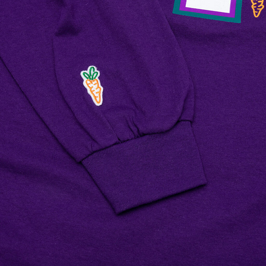 Feature x Carrots by Anwar Carrots L/S Tee - Purple, , large image number null