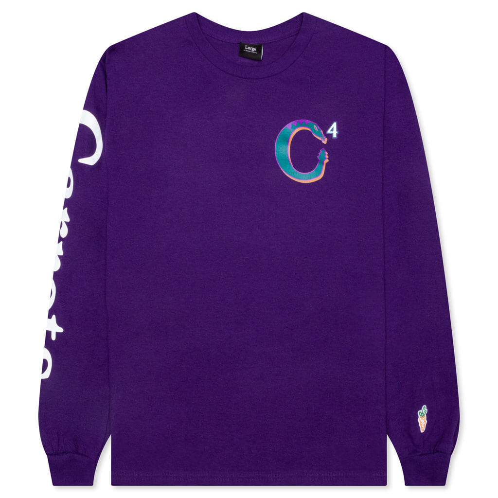 Feature x Carrots by Anwar Carrots L/S Tee - Purple