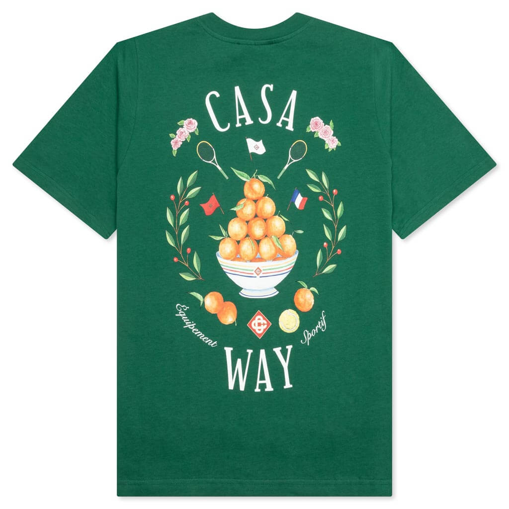 Casa Way Tee - Evergreen