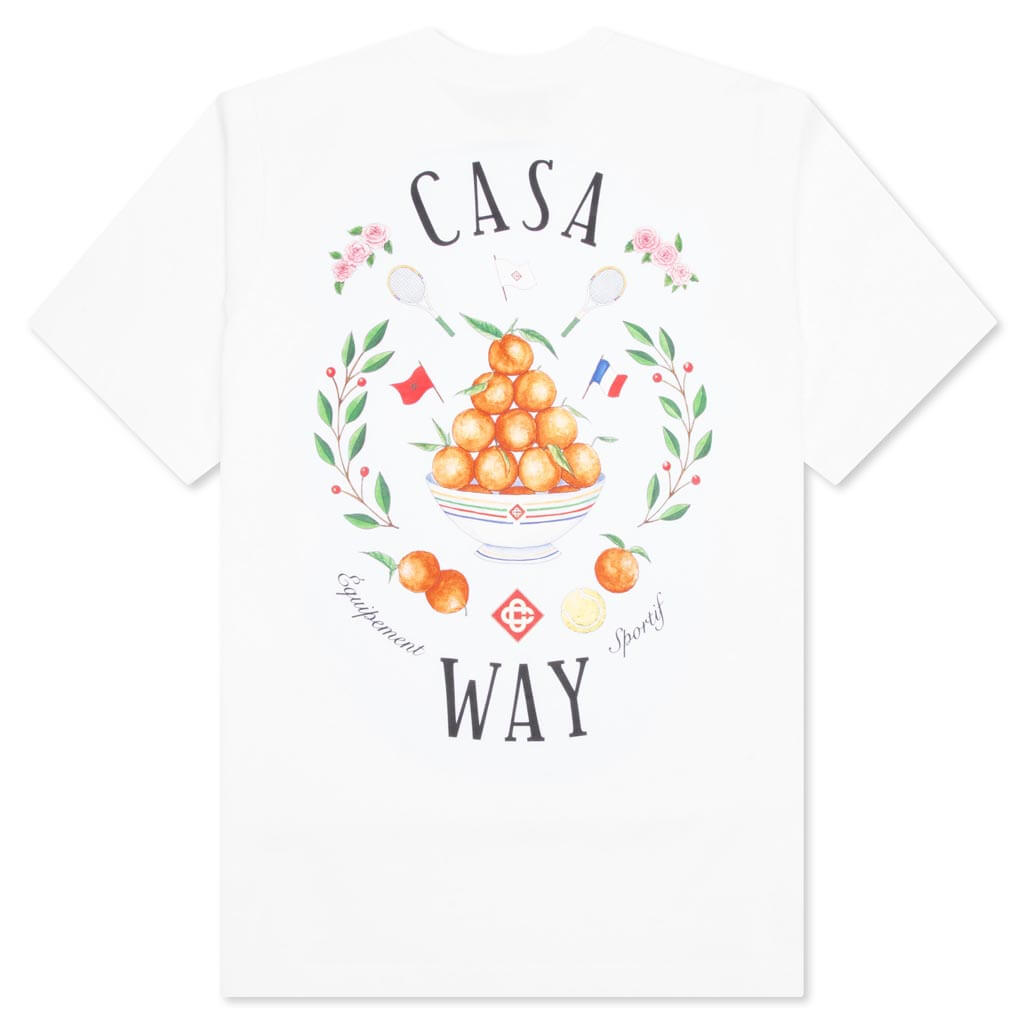Casa Way Tee - White
