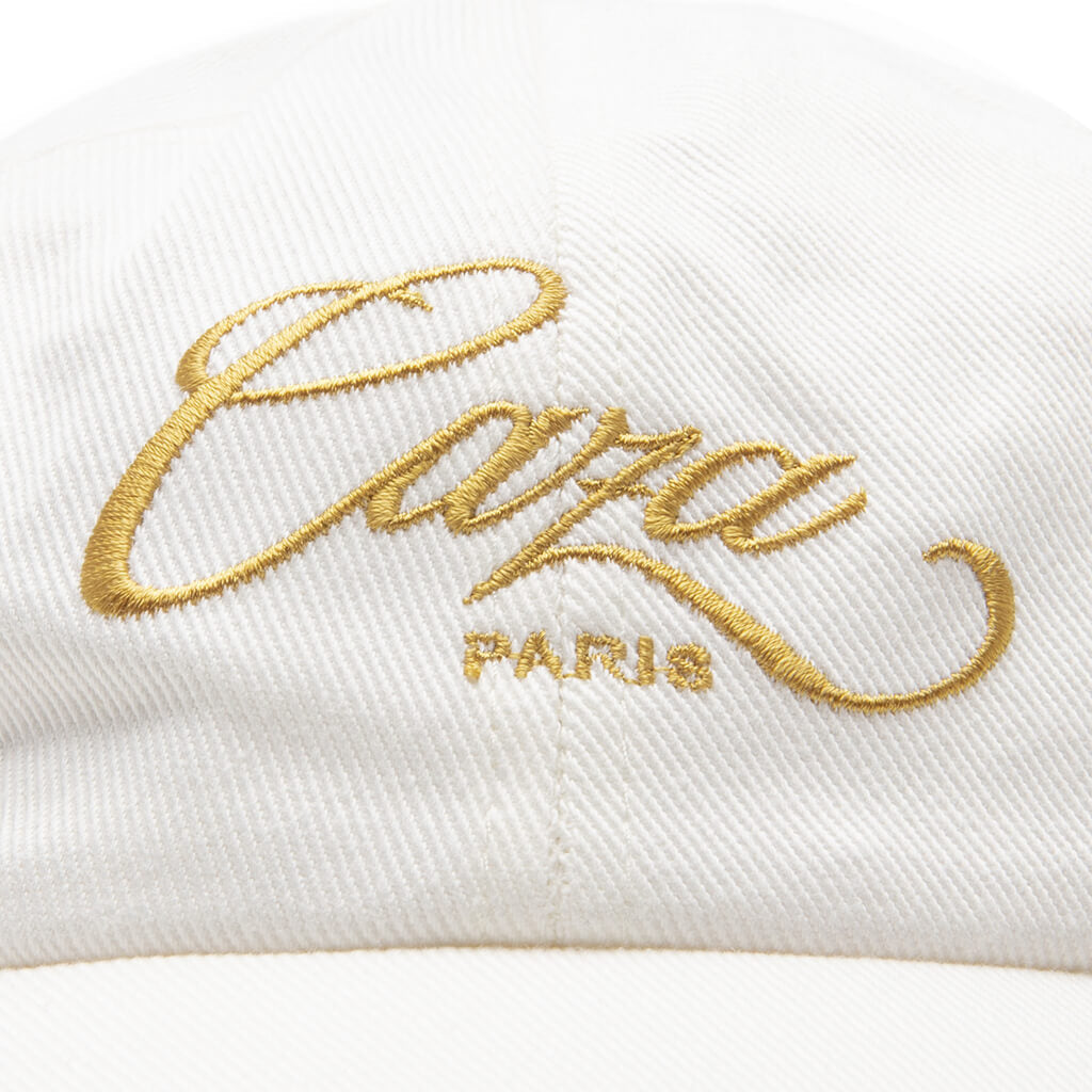 Caza Embroidered Cap - Off White