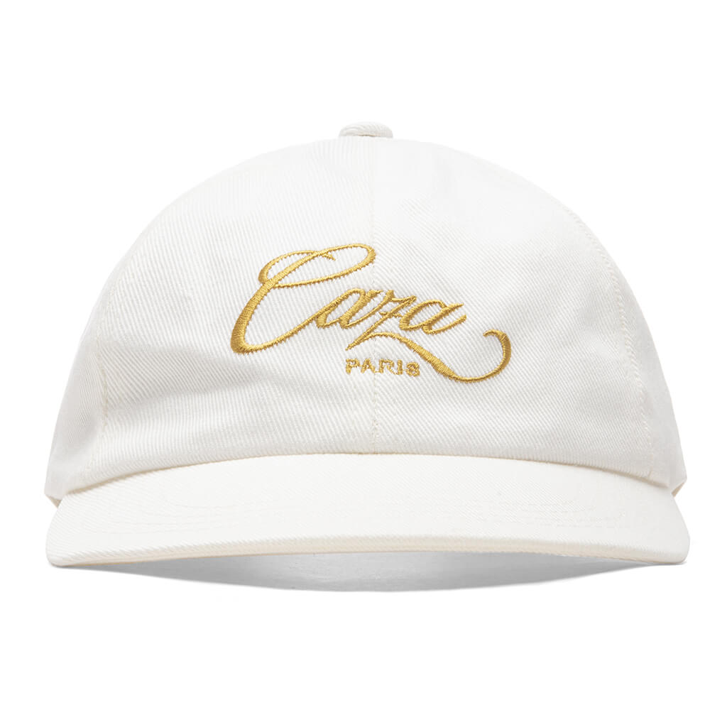 Caza Embroidered Cap - Off White