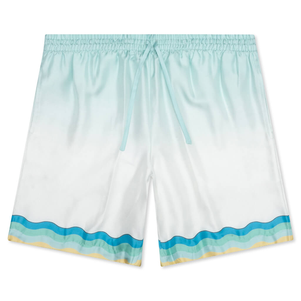 Memphis Icon Silk Shorts w/ Drawstrings - Multi
