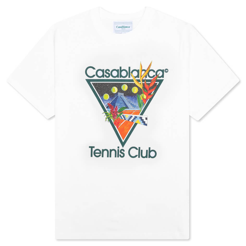 Tennis Club Icon T-Shirt - White
