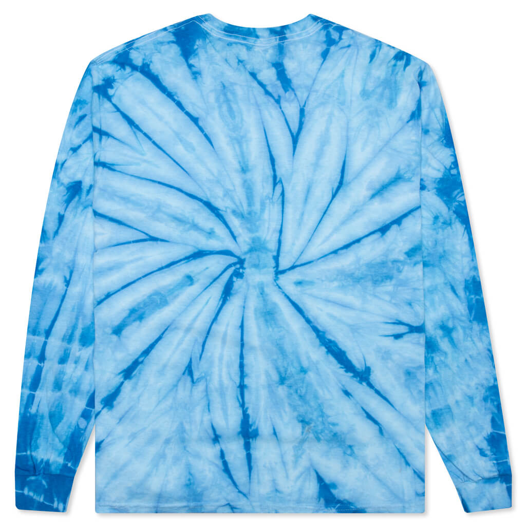 Chinatown Rainbow Rhinestone Arc Tie Dye L/S - Spiral Tie Dye